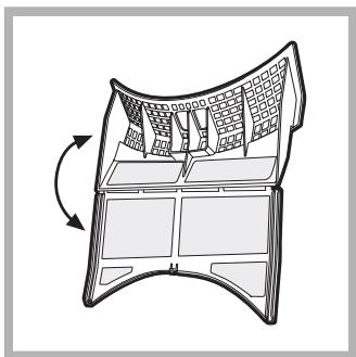 HOTPOINT-ARISTON AQC94F5T - Nettoyez le filtré après chaque cycle - 1