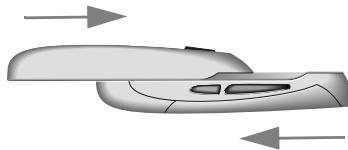 SIEMENS BA SL55.0XD - Fermer le téléphone : - 1