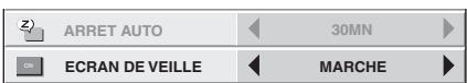 MITSUBISHI HC 3200 - Réglage des menus: - 6