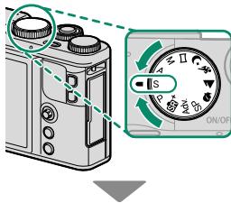 FUJIFILM XF10 - AE avec priorité à la vitesse (S) - 1