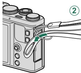 FUJIFILM XF10 - Fixation de la dragonne - 2