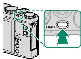 FUJIFILM XF10 - Allumez l'appareil photo. - 1