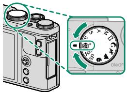 FUJIFILM XF10 - Sélectionnez le mode ^+ . - 1