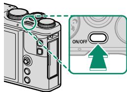 FUJIFILM XF10 - Allumer et éteindre l'appareil photo - 1