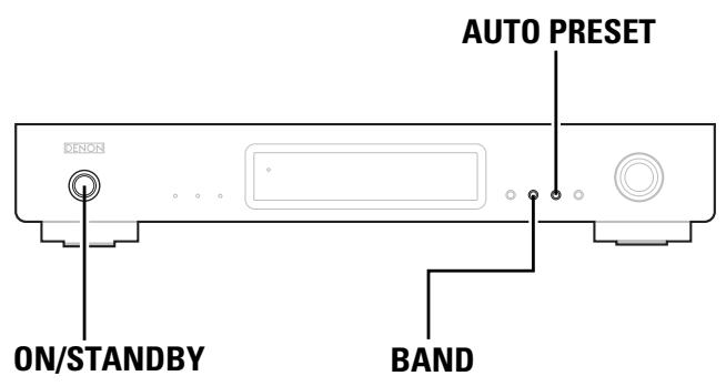 DENON TU 1500AE - Connexion du cordon d'alimentation - 2