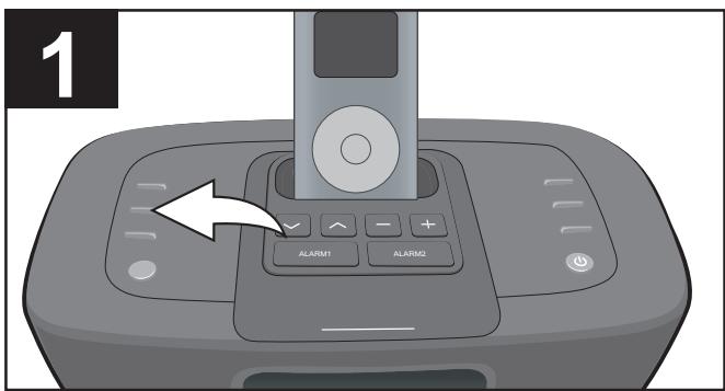 MEMOREX MI 4290P-BLK EU - RÉGLAGE DES SIX PRÉSELECTIONS RADIO - 1