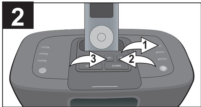 MEMOREX MI 4290P-BLK EU - RÉGLAGE OU RÉINITIALISATION DE L'HEURE ACTUELLE - 2