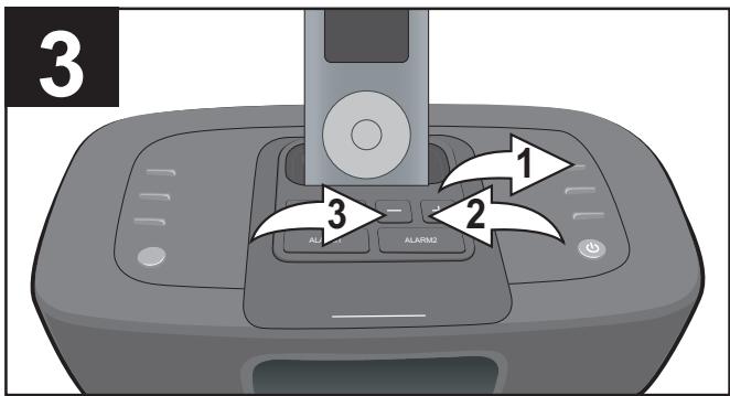 MEMOREX MI 4290P-BLK EU - RÉGLAGE OU RÉINITIALISATION DE L'HEURE ACTUELLE - 3