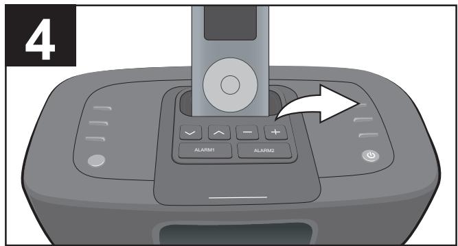 MEMOREX MI 4290P-BLK EU - RÉGLAGE OU RÉINITIALISATION DE L'HEURE ACTUELLE - 4