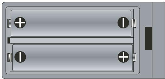 MEMOREX MI 4290P-BLK EU - INSTALLATION DES PILES - 1