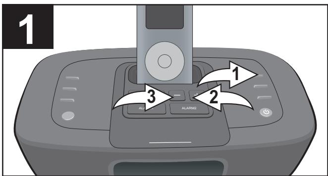 MEMOREX MI 4290P-BLK EU - RÉGLAGE OU RÉINITIALISATION DE L'HEURE ACTUELLE - 1