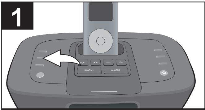 MEMOREX MI 4290P-BLK EU - RÉCUPÉRATION DES SIX PRÉSELECTIONS RADIO - 1