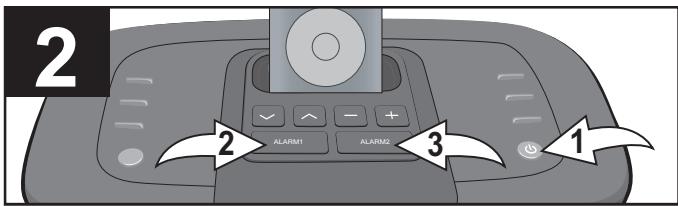 MEMOREX MI 4290P-BLK EU - DÉSACTIVATION DE L'ALARME - 2