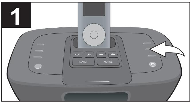 MEMOREX MI 4290P-BLK EU - POUR SYNCHRONISER L'HEURE - 1