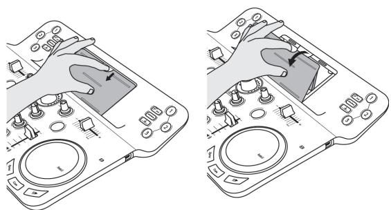 HERCULES DJCONTROLWAVE - Relèvement du support - 1