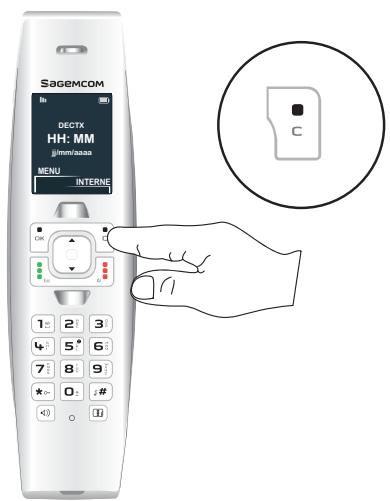 SAGEMCOM SiXTY2 - Appeler un autre combiné (intercom) - 1
