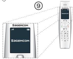 SAGEMCOM SiXTY2 - Installation du téléphone - 5