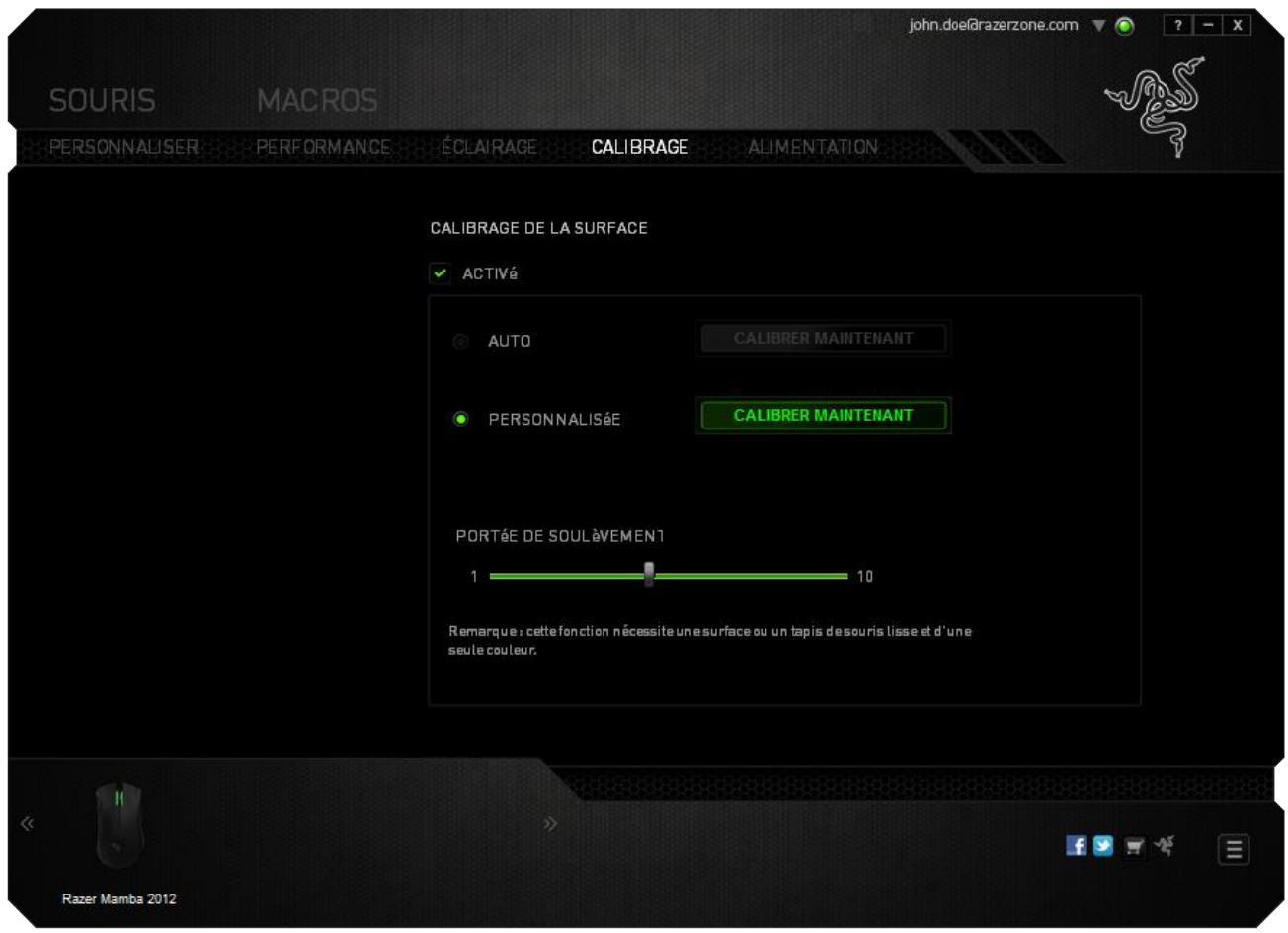 RAZER SOUNDMAMBA_NEW - ONGLET calibrage - 3