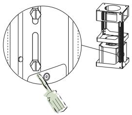 ROBLIN ICI CUBE 600-504100 - PERCAGE PLAFOND/ETAGERE - 1