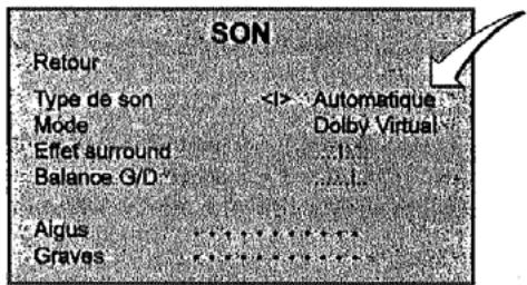 THOMSON 29 DF 45 EG - Le son Sté reproduction/Nicam/Dolby Virtual - 4