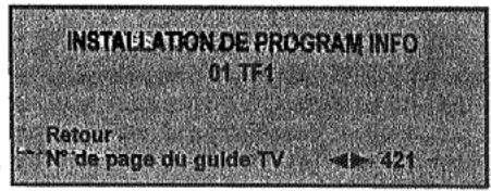 THOMSON 29 DF 45 EG - Program info (guide des programmes) - 3