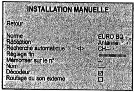 THOMSON 29 DF 45 EG - Compléter l'installation - 1