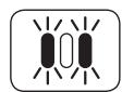 SHARK NC - Batteriindikatorerna på den handhällna dammsugaren blinkar. - 2