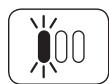 SHARK NC - Batteriindikatorene pa den handholdte stovsugeren blinker. - 1