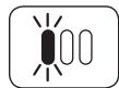 SHARK NC - Batterij-indicatielampjes op de handstofzuiger knipperen. - 1