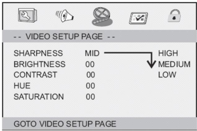 TEMIUM LEDVD BUNDLE BDVDP 49 BK - Paramètres video - 1