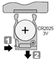 TEMIUM LEDVD BUNDLE BDVDP 49 BK - Installation de la pile de la télécommande - 1