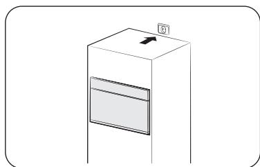 SAMSUNG NQ5B4553FBS - Mounting the oven - 4