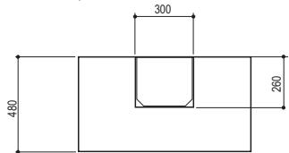 FALCON UNBHDSSOSS - Encombrement - 2