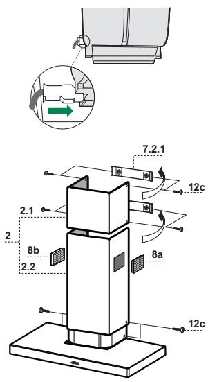 FALCON UNBHDSSOSS - Cheminée inférieure - 1