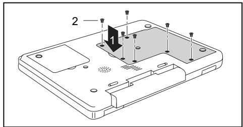 FUJITSU XA 2528-P5311 - Fixer le couvercle - 1