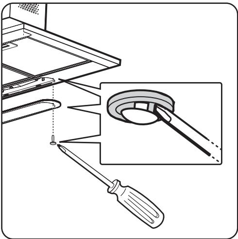 FAURE FHC 60131 - Remplacement de l'ampoule déclairage - 1