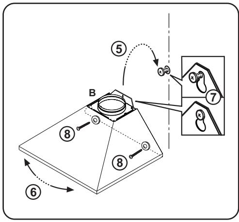 FAURE FHC 60131 - Installation de la hotte - 2