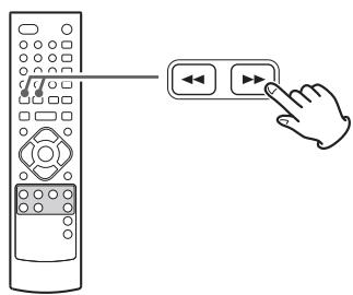 TEAC CR-H238IS - Recherche d'un passage sur un morceau - 1