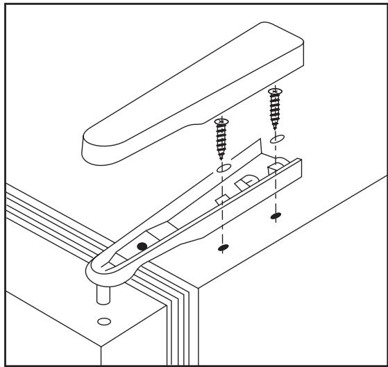 FAURE FCV057W - Pour changer le sens d'ouverture de porte - 1