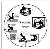 FOCAL Encastrable300IWLCR6 - Contenu de l'emballage - 7