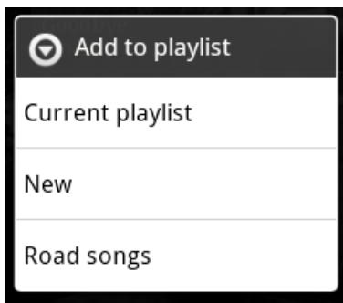 ARCHOS 70 - CREATION DE LISTES DE LECTURE - 1