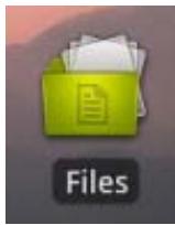 ARCHOS 70 - GESTION DE VOS FICHIERS (APPLICATION FICHIERS) - 1