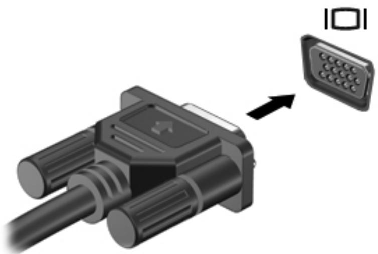 AAEMARQUE 24-B104NF - Connexion de péripériques video à l'aide d'un cable VGA (certains produits uniquement) - 2