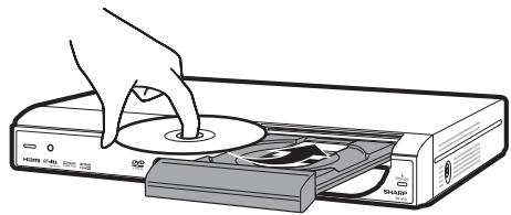 SHARP BDHP-20S - Chargement d'un disque - 2