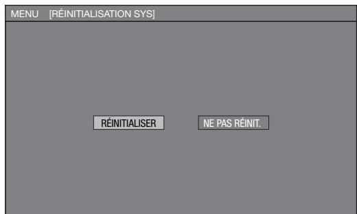SHARP BDHP-20S - RéINITIALISATION SYS - 2