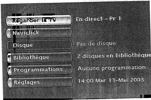 THOMSON DTH8043 - Regarder les programmes TV - 1