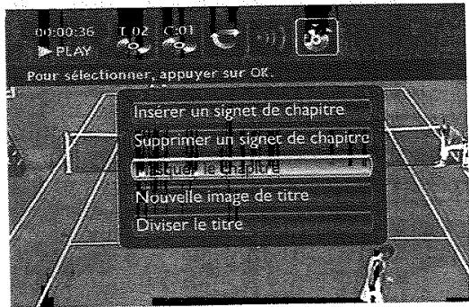 THOMSON DTH8043 - Masquer le chapitre - 1