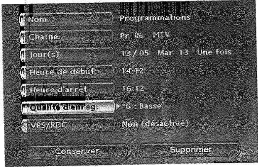 THOMSON DTH8043 - Qualité d'enregistrement - 1
