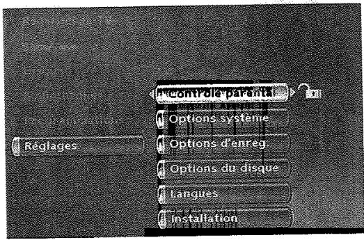 THOMSON DTH8043 - Contrôle parental - 1
