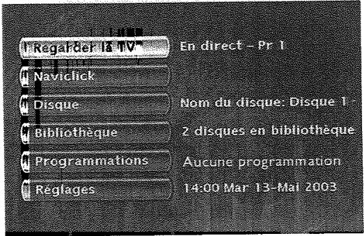 THOMSON DTH8043 - À partir d'un récepteur satellite câble (prise AV2) - 1